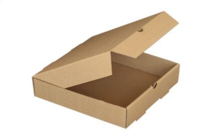 Customized Paper Food Grade Packaging Oilproof Pizza Packaging Box 24x24x4.5cm