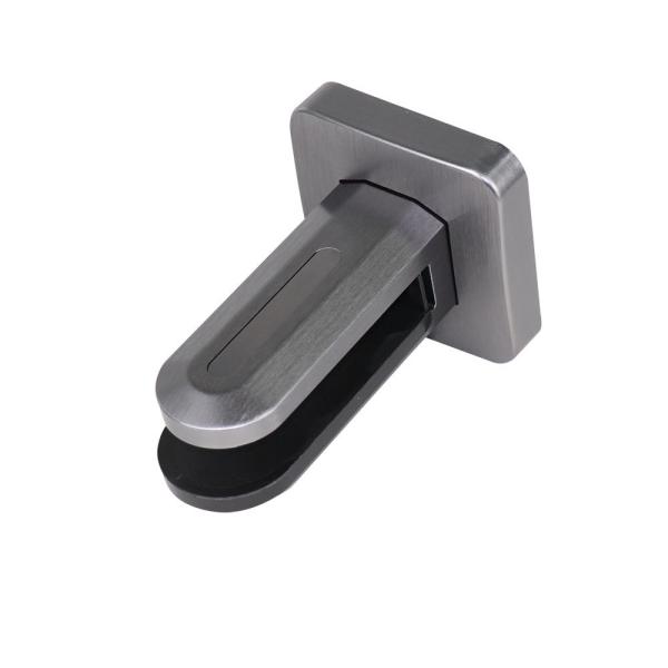 Simple Design Aluminum Glass Frameless Swimming Pool Handrail Clamp for After-sale Service