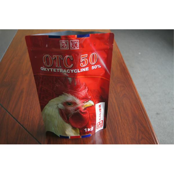 La bolsa impresa modificada para requisitos particulares del alimento para animales/se levanta el bolso de empaquetado del alimento para animales con el Ziplock