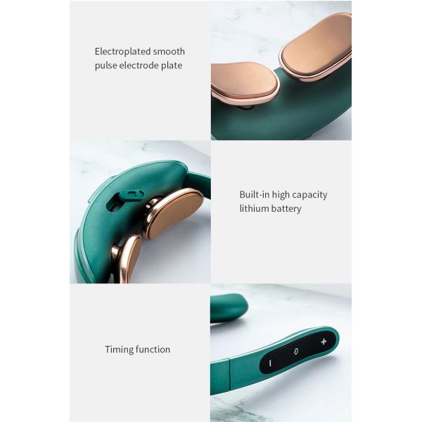 Cervical Muscle Pain Stiff Electric Pulse Neck Massager Foldable