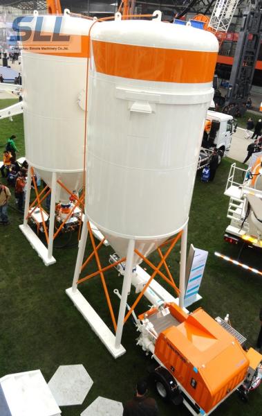 500 Ton Cement Storage Silo Dry Mortar Storage Tank For Cement Storage Sand