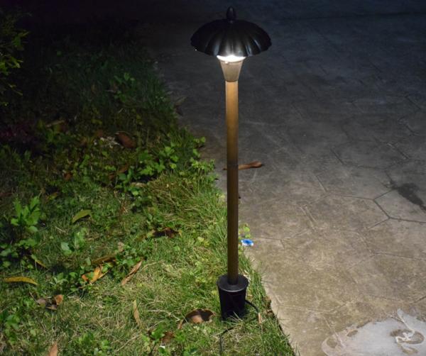 2016 hot sale 12V LED area lamp Low Voltage LED large area lighting outdoor Solar Lawn Light 12V led landscape lighting