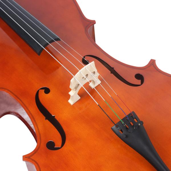High Quality Handmade Advanced Cello Musical Instrument Supplier (DC-101) The top violins are often made of spruce becau