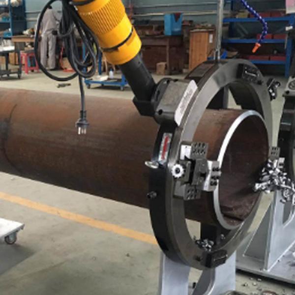 Electric Pipe Cold Cutting Machine 120mm Steel Pipe Beveling Machine