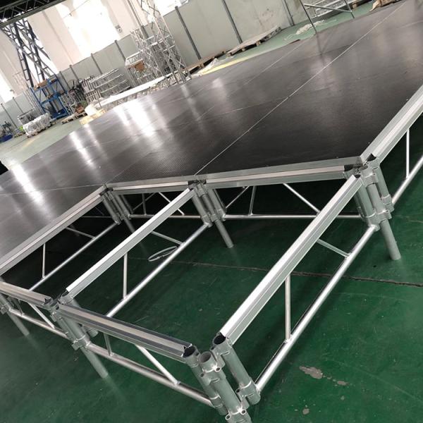 Платформа шатра этапа концерта музыки портативной машинки не выскальзывания на открытом воздухе 4 x 8 двигая алюминиевая