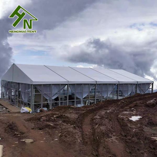 Сверхмощный водоустойчивый шатер формы рамки a со стеклянной высотой стены 3m бортовой