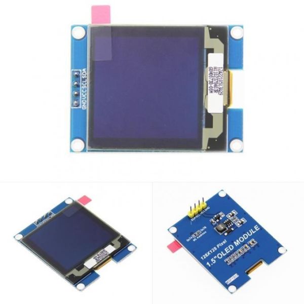 1.5 Inch OLED Display Module I2C SH1106 OLED Display 128x128 For Arduino Raspberry Pi STM32