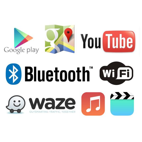 Радиотелеграф Bluetooth интерфейса автомобиля андроида 1,6 GHz видео- для Touareg RCD550 оффлайн