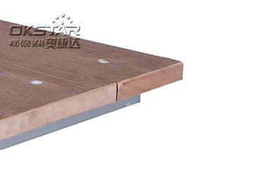 outdoor fitness equipment High quanlity outdoor wooden fitness bench