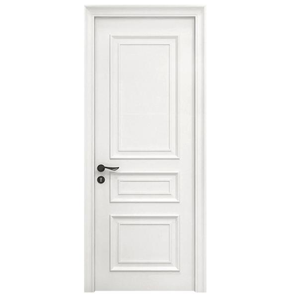 Custom Cheap China Wholesale Hollow Wpc Door Frame Doors Board Waterproof Soundproof Assembly Panel for Hotel with Smart Lock