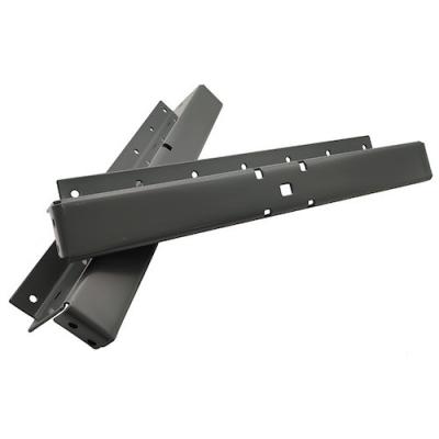 Customize 12mm espessura de aço Bracket Metal Fabricação Partes para a indústria da construção