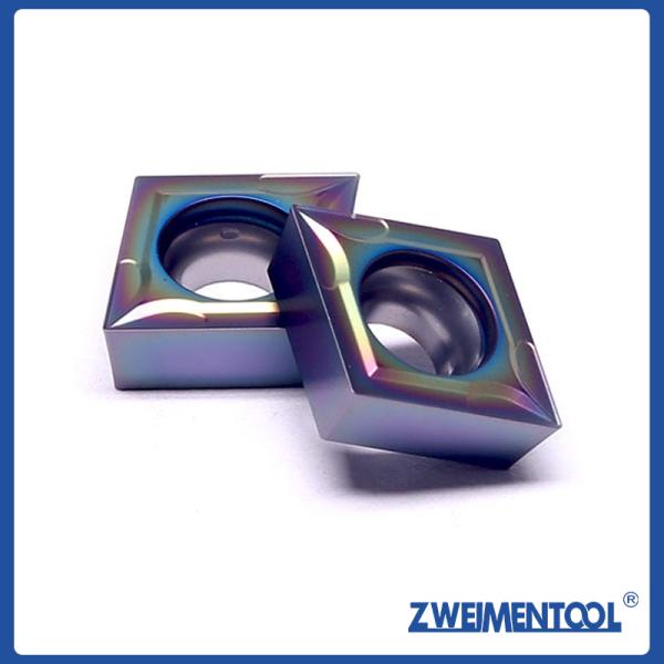 CCMT090304 CCMT120408 Insertos de torneado de carburo Mecanizado CNC Insertos CCMT