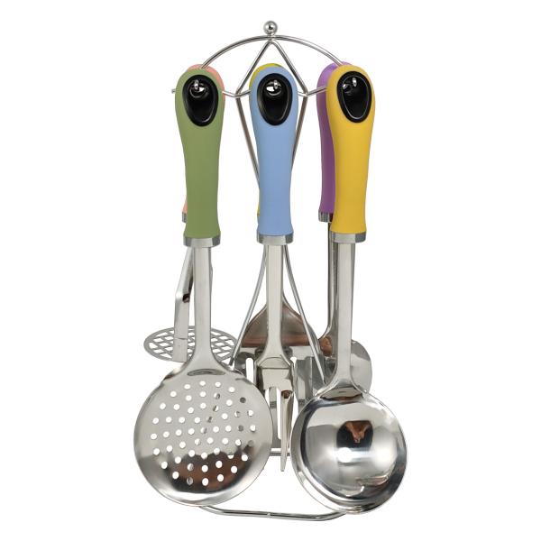 Nordic Home Cooking Tools Set with Macaron Color and TPR Material Kitchen Accessories