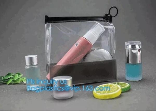 Slider zipper Plastic bag for file bag, clothing packaging bag with zipper/clothes packaging bags/PVC slider bag