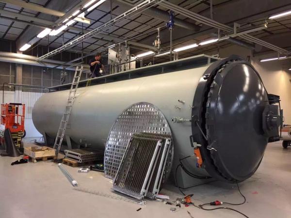 Remplacement thermique mis le feu de chaudière de fioul de charbon industriel, tube en acier