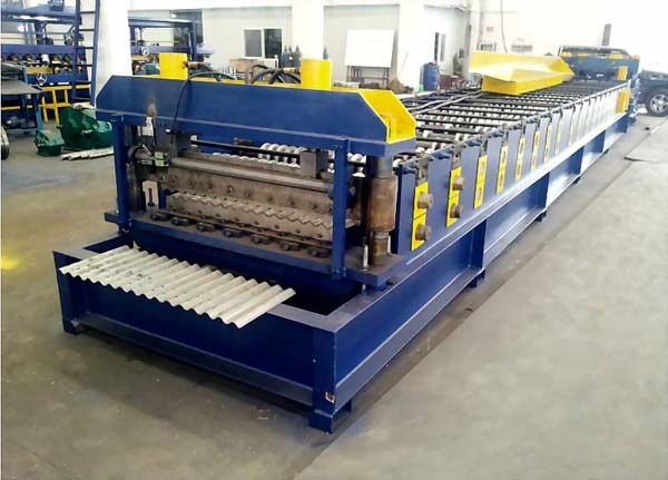 Стальной автоматической крен гофрированный крышей формируя управление PLC машины
