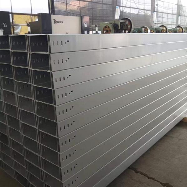 Ladder Tray SS 304 Cable Tray Electrogalvanizing / Powder Coating