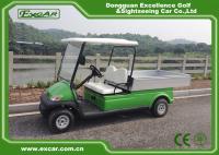 Le CE a approuvé la voiture avec des erreurs de l'hôtel 48V Trojan vert, 2 chariots de golf de compagnie d'électricité de sièges