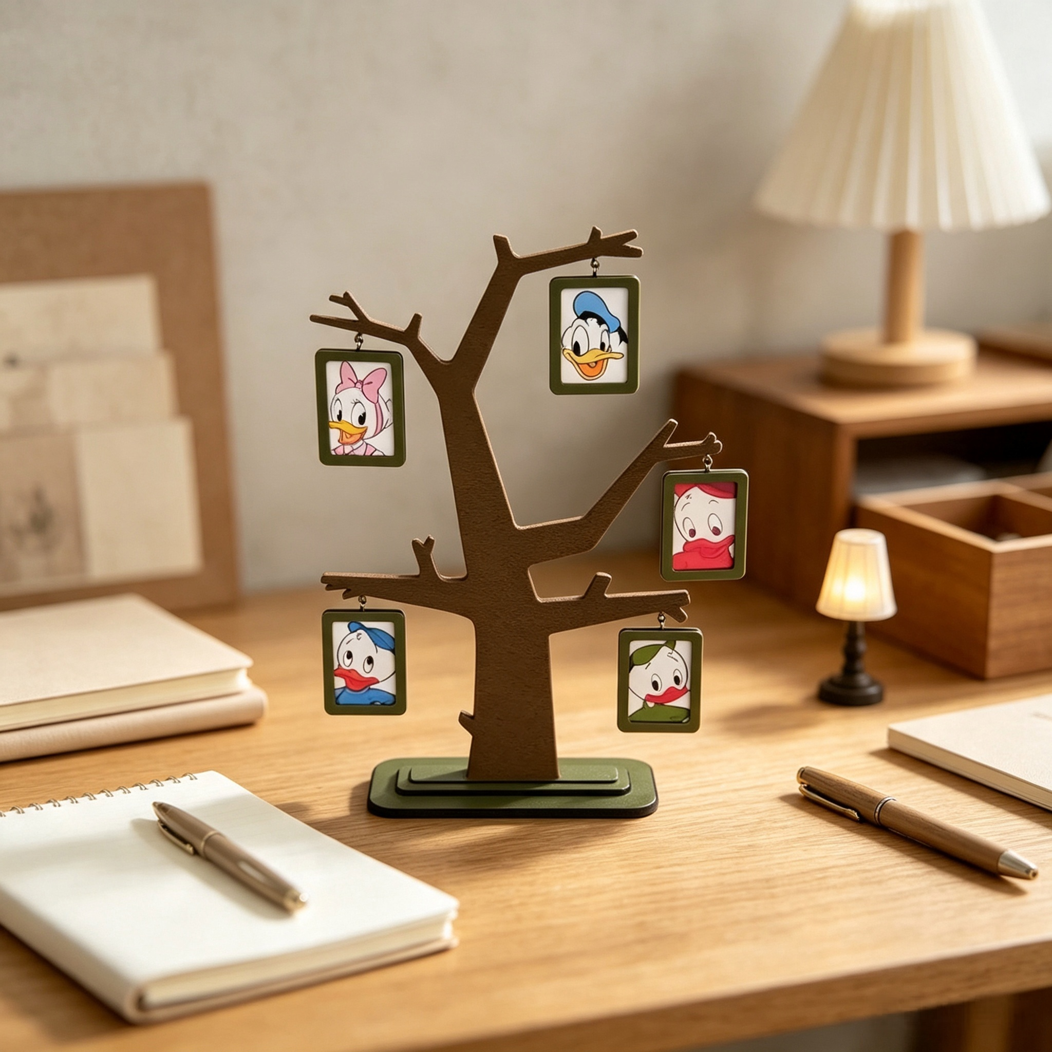 Full Color Custom 3D Printing Family Tree Photo Frame Hanging Picture Holder
