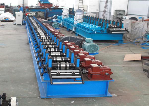 70mm Roller Axis Sheet Metal Rolling Machine 40kw Gear Box Driving 29 Stations