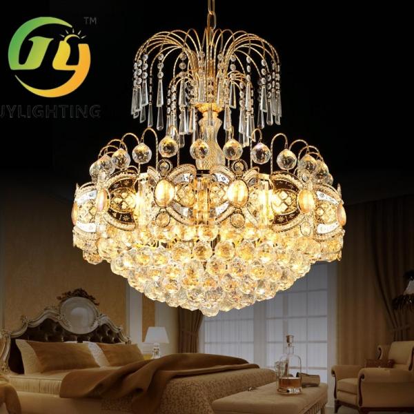 JYLIGHTING High End  Crystal Chandelier for Restaurant Living Room Bedroom Balcony Bar Counter Pendant Lamp