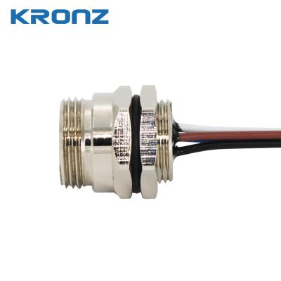 Heavy Duty Robust 7/8 Connectors Front Mounting 100 Mating Circular Connector IP67