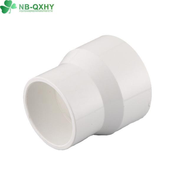 1/2-16 Conexão de cola de plástico branco PVC Sch40 tubo para abastecimento de água fria