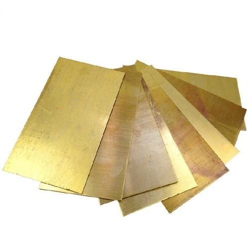 14mm 10mm Brass Plate H62 mill polished Surface for Industrial