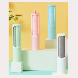 Reusable Lint Roller Hair Removal Brush Washable Animal Brush Sticky Bike Dog Cat Pet Hair Remover Roller