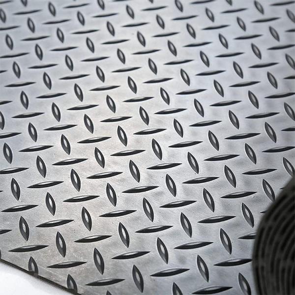 Rubber Mat 2m Width Anti-Slip Rubber Flooring Diamond Plate Rubber Mat Rolls