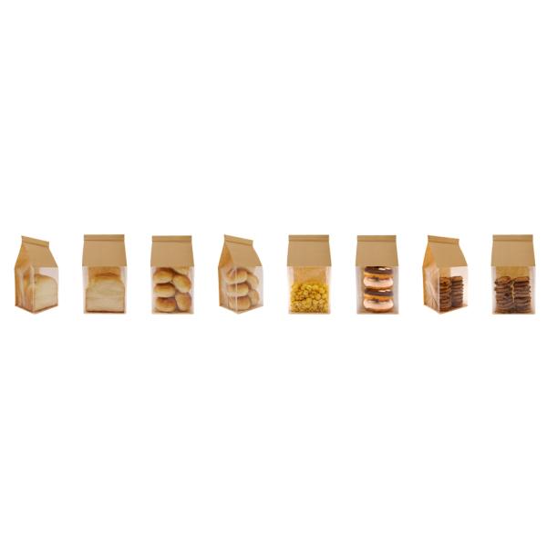 Paper Bread Bags For Homemade Bread Sourdough Bread Bags Bakery Bags With Window Cookie Bags For Packaging