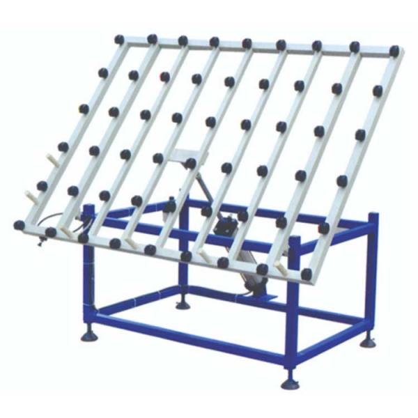 Double glass install spacer table and machine