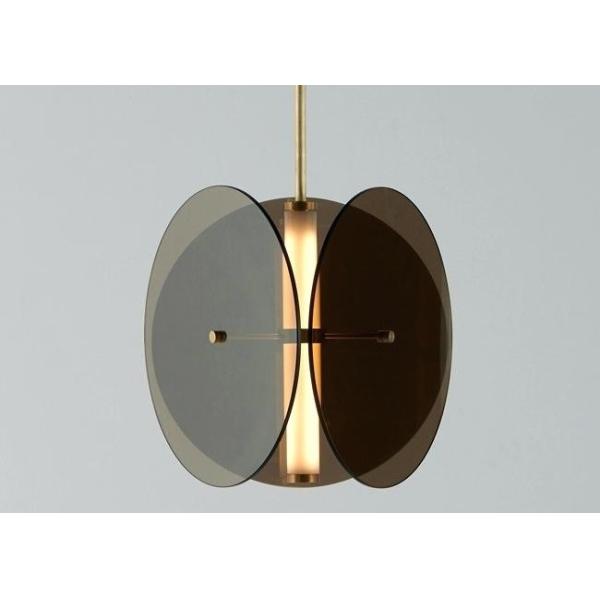 Modern simple bottle glass hanging pendant lamps creative e27 ceiling chandelier lights hotel decor pendant light