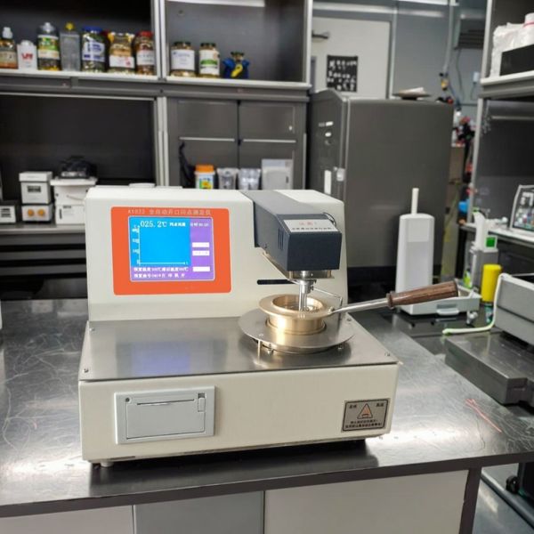 ASTM D92 Automatic Open Flash Point Testing Machine Open Cup Flash Point Tester LCD Screen Open Flash Point Analyzer