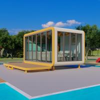 Modern Micro Prefabricated House 8700kg Capsule Mobile Home With Modular Design