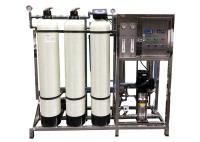 Machine pure de filtre de dessalement de l'eau de minerai de RO des systèmes 500L de filtration d'osmose d'inversion de FRP avec le filtre de sable