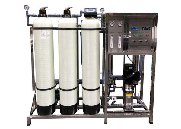 High Flow Drinking Water Treatment Plant , Industrial Reverse Osmosis Water System