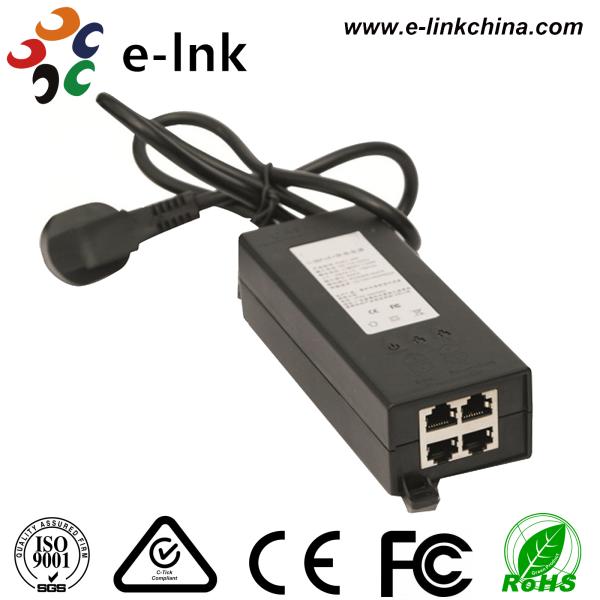 Inyector de adaptador POE de 2 grupos