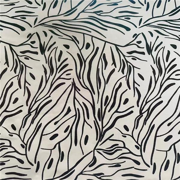 Poliéster impresso Digitas 1.5M impermeável da tela 75D 75D 120gsm 100 do revestimento do inverno