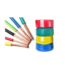 1.5mm 2.5mm 4mm 6mm Electrical Wire House Wire PVC Stranded for Building , Residential , Industrial use