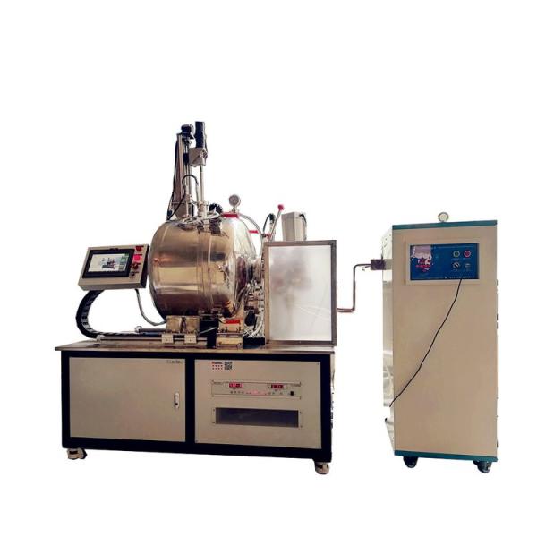 3-5kg Vacuum Smelting Induction Electric Furnace Laboratory 2400C Horizontal