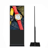 VETO 65 polegadas Indoor Android LCD Publicidade Player 4k Piso Stand Touch Screen Digital Signage