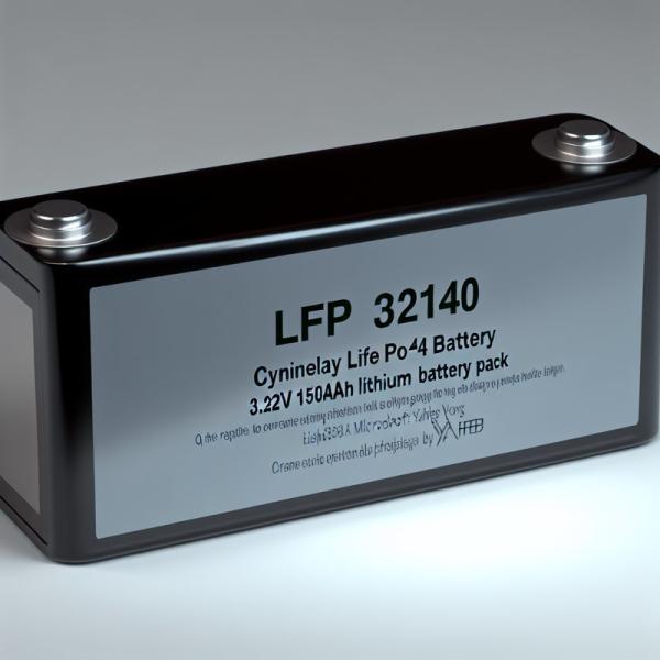 LFP 32140 Lifepo4 Battery 3.2V 150AH Lithium Battery Pack
