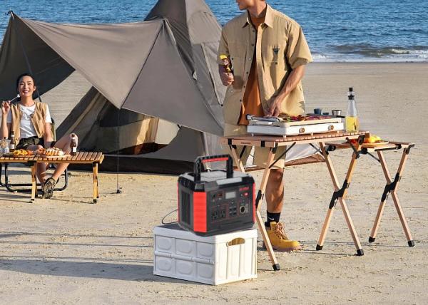 Battery Mobile Solar Generator , Portable Power Station 500w