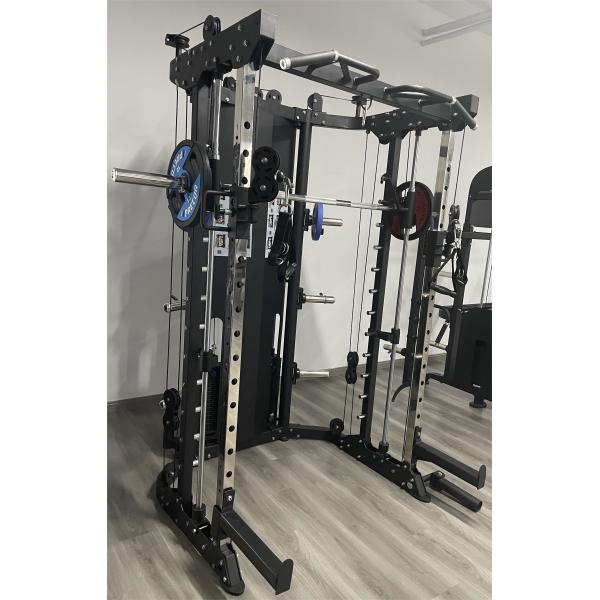 Bedreeman Home Gym Multi-Function Station Strength Training Power Squat Rack for Body Building Fitness Equipment Smith Machine
