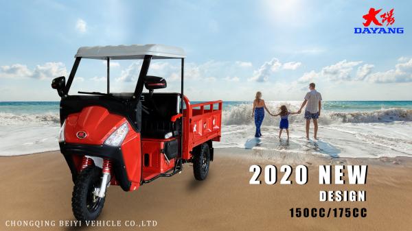 DAYANG C2 175CC Gasoline Engine Cargo Tricycle Lightweight and Ideal for Narrow Roads