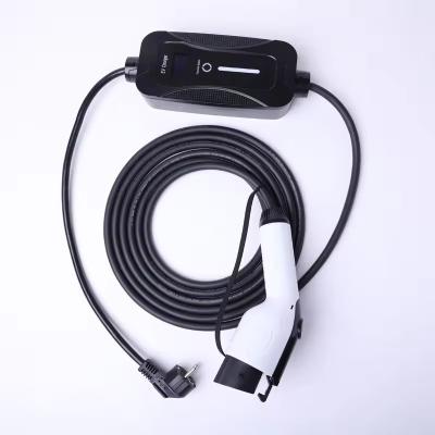 Level 110V 220V AC Type 1 16A EV Home Charger Portable For Electric Car Charging