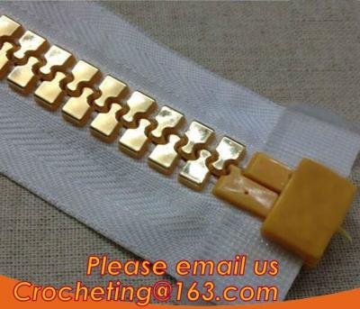 Early autumn brand new special metal zipper for fashionable garment designer zippers