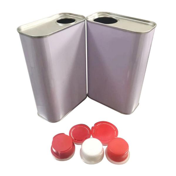 Custom Printed 1 Liter Olive Oil Tin Can with 116*59*185MM Size and Carton Box Packing