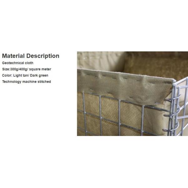 75mmx75mm сваренные корзины Gabion стены Gabion HESCO небольшие